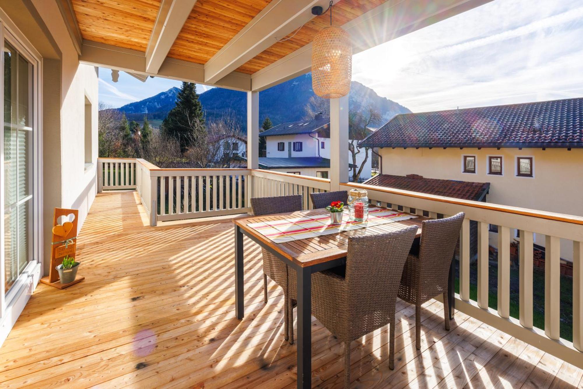 Ferienwohnung Sonnenplatzl Reiter Inkl. Chiemgaukarte Ruhpolding Luaran gambar